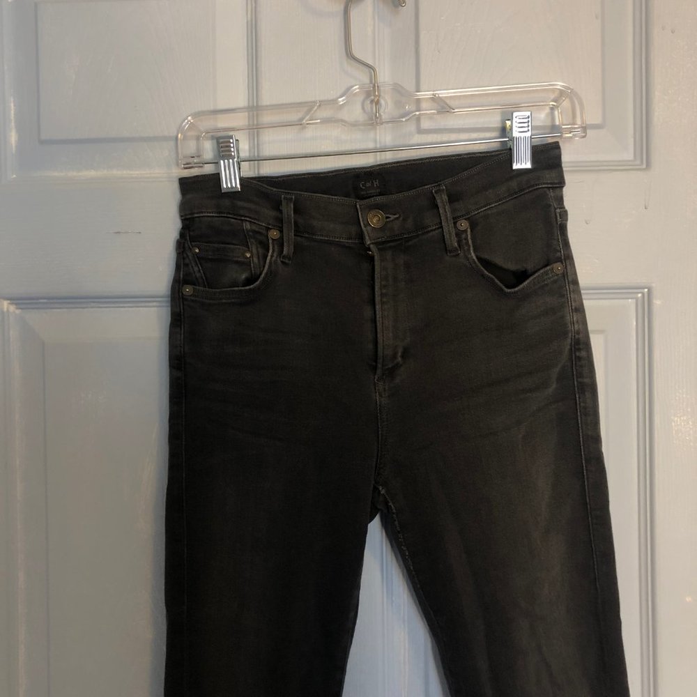 Citizens of Humanity High Crop Skinny in Black - Picture 4 of 5
